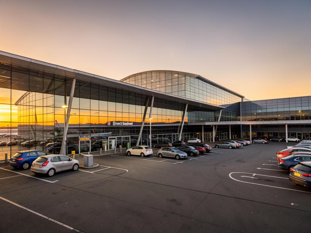 London Stansted Airport Airport terminal Meet and Greet parking handover